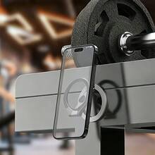 1pc Minimalist Double-Sided Magnetic Gyroscope With Magnetic Bearing, Ultra-Light & Ultra-Thin, Strong Adsorption 360° Rotation, Foldable Universal Phone Holder, Alloy Material, Portable, Suitable For Office, Kitchen, Bathroom, Bedside, Gym, Car - Multicolor - View 9