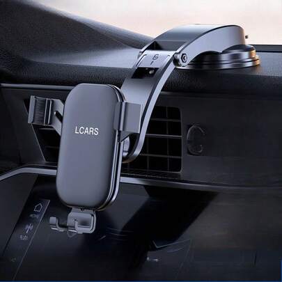  LCARS 2026 New Car Phone Holder, Suction Cup Mounted On Dashboard, Dedicated Navigation Phone Holder, Vacuum Adsorption (Vertical Phone Placement, Not Horizontal)