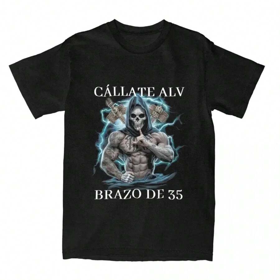 Calacas Chidas gimnasio Vintage camiseta camisetas NMS CULEROS QUIEN SE TOMO MI AGUA camiseta Popular mujeres verano Casual camisetas - Negro - Ver 1