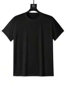 Bright And Fun T-Shirt, Sparkly Singer Style T-Shirt, Aesthetic Showgirl T-Shirt, Vintage Concert Style Top - Unisex Short Sleeve T-Shirt, Round Neck, Loose Cotton, Vintage Urban Style, Blouses For Women. Blouses.Casual Blouses For Ladies. - 黑色 - 查看 4