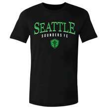 C1AmiS1eta 100 % aL1Godón para hombre del Seattle S1ounders S1occer Club - Negro - Ver 1