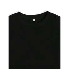 Mother's Day Gift For New Moms, Coffee And Baby Bottle Print T-Shirts, Women's T-Shirts, Black/White, Sizes S-5XL - 黑色 - 查看 4