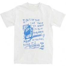 Men's-Shirt Wave To Earth Shirts Hop Seasons Lyrics Fan Art Summer Tees Awesome Printed Cotton Clothes Birthday - Negro - Ver 6