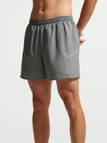 Pantalones cortos de running Nike Miler Dri-FIT 2-en-1 para hombre de secado rápido con forro IF2045-084 - Gris - Ver 3