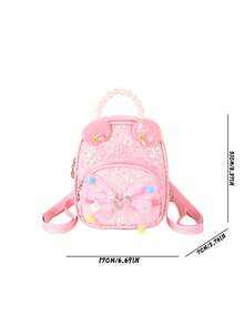 Dieser neue 1 Stück Pailletten-Rucksack hat eine Schleifenverzierung, ein lässiges aber stilvolles Design, einen Reißverschluss und verstellbare Schultergurte. Perfekt für den täglichen Gebrauch, Reisen und Einkaufen, er hält Ihre Essentials leicht. Ein vielseitiges Stück, dieser Modeliebhaber passt zu verschiedenen Stilen und Anlässen, wodurch er sehr anpassungsfähig ist. Er eignet sich auch hervorragend als Geschenk für Freunde. - Verschiedenfarbig - Übersicht 12