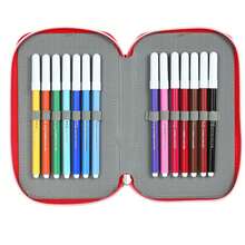 Rectangular Pencil Case Sevilla FC Water-Resistant School Pencil Case For Children And Teenagers With 1 Compartment And Zipper, Back To School - Double Peq (1) - View 6