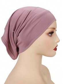 Instant Chiffon Hijab 3-In-1 Hijab Scarf For Women Muslim Soft Long Head Scarf Wrap With Built-In Magnets And Undercap - Multicolor - View 15