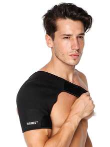 AOLIKES 1pc Adjustable Basketball Barbell Fitness Workout Shoulder Wrap - Multicolor - View 2
