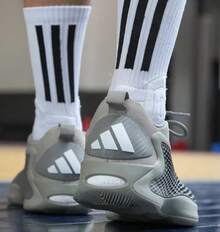 Adidas A.E. 1 Low Grey 愛德華茲世代 男鞋低筒實戰籃球鞋 - 灰色 - 查看 5