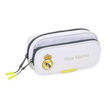 Real Madrid 25/26 賽季第二套球衣雙層鉛筆盒，附兩個隔層與拉鍊、內袋、側把手，返校必備 - C/Bols - 查看 2