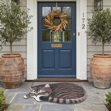 1pc, Washable Non-Slip Cute Sleeping Cat Print Velvet Carpet, Soft Non-Slip Washable Rug, Suitable For Cat Lovers, Applicable To Bedroom, Living Room, Nursery And Other Living Scenes, Atmospheric Home Decor, Daily All-Season Style, Carpet, Rug, Carpet Living Room, Kitchen Mat, Carpet For Bedroom, Bathroom Mat, Rug Bedroom, Room Decor, Rugs For Living Room, Kitchen Rug, Hallway Runner, Washable Rug, Boho Rug, - Multicolor - View 4