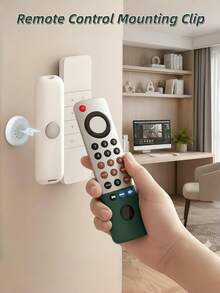 Organizer Dinding Magnetik Tanpa Pengeboran, Klip Penyimpanan Dinding, Klip Penjepit Dinding untuk TV, Kipas Angin, dan Remote Control AC. Klip Penyimpanan Dinding Lebih Cocok untuk Stopkontak, Router, Lukisan Dekoratif, dan Barang-barang Kecil dan Ringan Lainnya yang Cocok untuk Disimpan di Dinding. Aksesori Penyimpanan untuk Ruang Tamu, Kamar Tidur, Kamar Mandi, Dapur, dan Kantor. - Klip pemasangan dinding - View 2