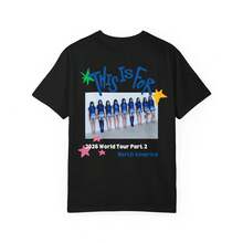 LIMITED RUN  Twice - This Is For North America Tour  Unisex Garment-Dyed T-Shirt - 黑色 - 查看 1