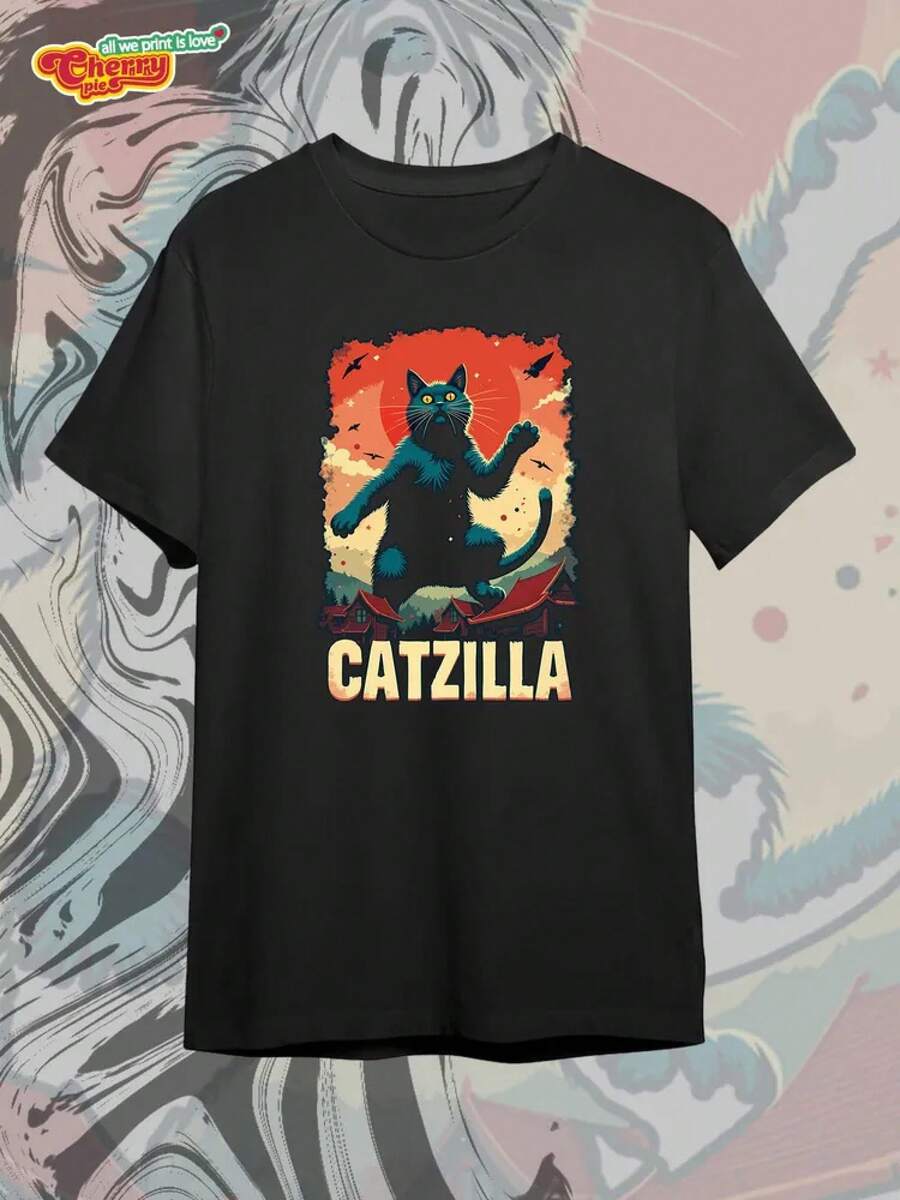 Camiseta CherryPie CATZILLA - A - Ver 1