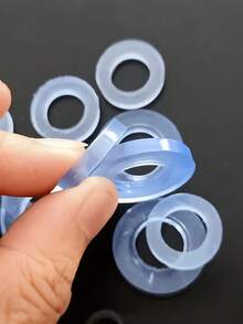 100 chiếc vòng đệm O-ring silicon dày, phù hợp cho ống nước từ 1/2" đến 3/4", vòng đệm làm kín dự phòng - nhiều màu - Xem 3