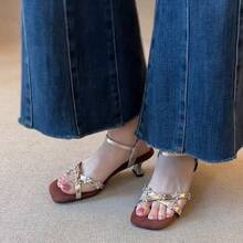 Women Flats - Gold - View 1