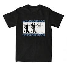 Camiseta Unisex con Diseño Impreso TKL Before I Forget, Camiseta con Estampado del Cantante THE KID LAROI, Camiseta de Manga Corta de Algodón para Hombre, Camisetas Gráficas - Negro - Ver 6