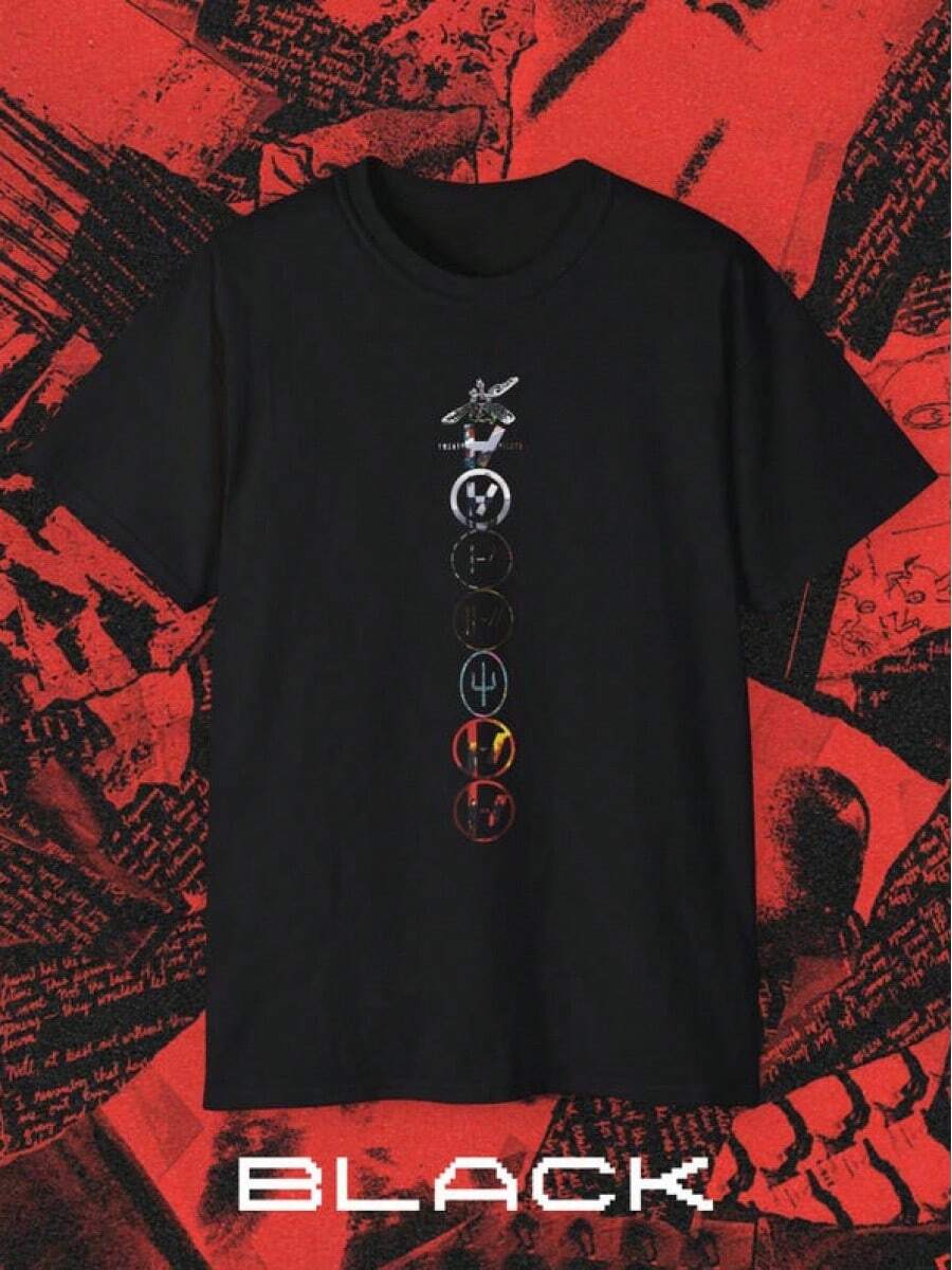 Camiseta unisex de ultra suave con la portada de los álbumes de de todas las épocas.,Embalaje individual - Negro - Ver 1