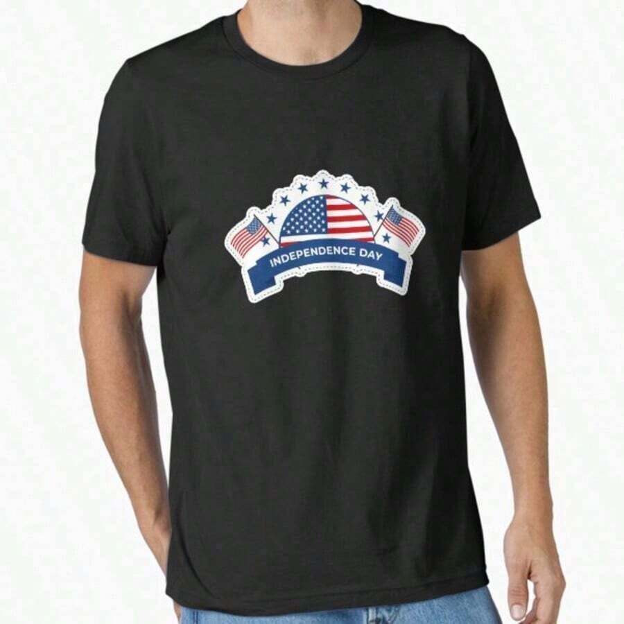 Canadiense de Guyana - Hoja de arce recortada en la bandera nacional de Guyana Camiseta clásica playeras de mujer - Negro 22 - Ver 1