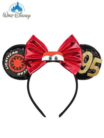  Băng đô nơ chủ đề đua xe Disney, Băng đô tai nơ hình chuột Mickey hoạt hình dễ thương, Phụ kiện không thể thiếu cho các bữa tiệc lễ hội lấp lánh, Thích hợp cho các bữa tiệc học sinh, tiệc hóa trang, nhập vai, công viên giải trí, và là món quà hoàn hảo cho mọi dịp. Phù hợp cho cả nam và nữ, các cặp đôi, và cũng lý tưởng cho các buổi nhập vai công chúa, lễ kỷ niệm sinh nhật và tiệc Giáng sinh.