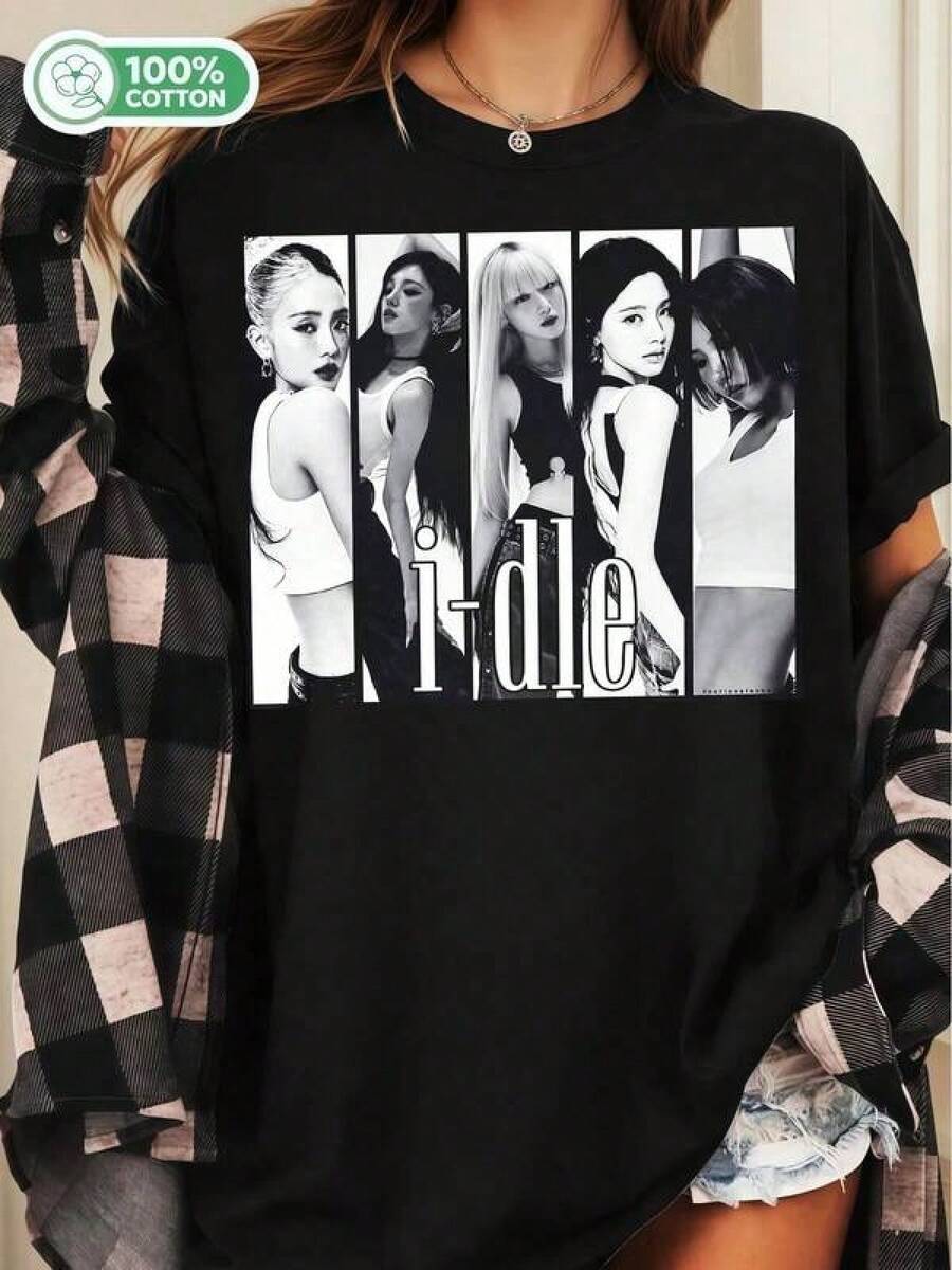 Women T-Shirts - Black - View 1