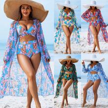 Nuevo Conjunto de Bikini de Tres Piezas, Sexy y Elegante para Mujer - Patrón 5 - Ver 2