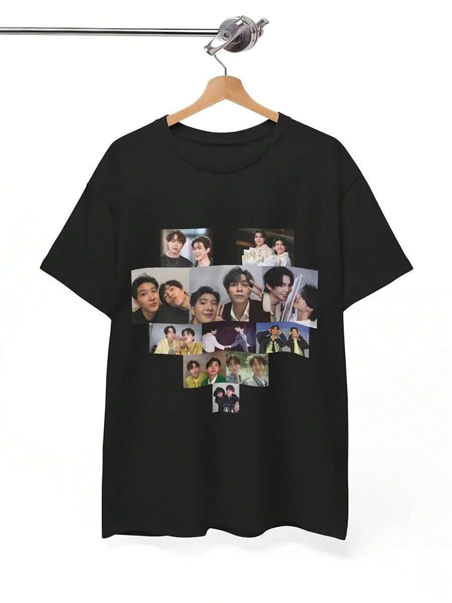 Men T-Shirts - Black - View 1