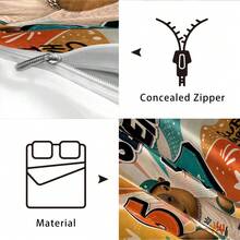 3件套数字67印花床上用品套装，涤纶面料，包含1个被套+2个枕套，无芯，个性化定制，柔软舒适的被套，多种尺寸满足不同需求，适合男孩、女孩、成人、青少年、情侣、卧室、客房，特大号，是馈赠亲朋好友的完美礼物。 - 4108+SJT+W - 查看 11