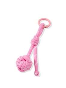 1 pieza Colgante de nudo de cuerda tejida colorida, diseño de nudo hecho a mano de cuerda de nailon, mosquetón ligero y duradero para exteriores, esquema de color dopamina fresco, accesorio versátil para bolso - Multicolor - Ver 19