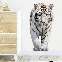1 pieza Pegatina decorativa con estampado animal, pegatina para decoración del hogar, vinilo adhesivo moderno con diseño floral, apto para decoración de dormitorio, sala de estar, entrada y porche - 1PC - Ver 5