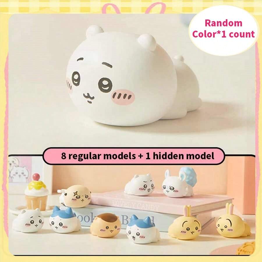 Miniso Zhikepao Blind Box Figurine, Includes Hidden Style, Cute Desktop Decor, Surprise Gift For Girls (1 Randomly Shipped) - Multicolor - View 1