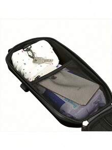 Large Capacity Waterproof Electric Scooter Handle Storage Bag - Durable EVA Material, Detachable Design, Suitable For Bicycles And Hoverboards, Black - Multicolor - View 8