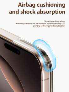 VRNOEI Original Magnetic Matte Phone Case Kompatibel Dengan iPhone 16 15 14 13 12 11 17 Pro Max Transparan Tahan Guncangan PC Hard Backplate TPU Soft Edge Protective Case Kompatibel Dengan iPhone 17 Air 14 15 16 Plus - Light Grey - View 8