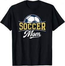 Fútbol mamá camisa divertido día de la madre fútbol frase cita,blusas elegantes dama,blusas de vestir elegantes - Negro - Ver 6