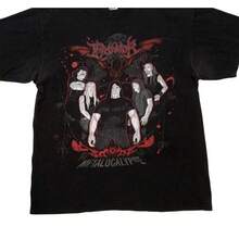 Camiseta de la banda Metalocalypse Dethklok, todas las tallas - Negro - Ver 6