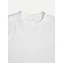 Camiseta de moda para hombres - Blanco - Ver 3