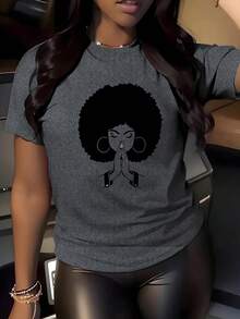 Suave, transpirable y ligera para comodidad durante todo el día. Camiseta casual de manga corta con cuello redondo y estampado para mujer - Tejido suave y transpirable, holgado y ligero, adecuado para primavera y otoño, lavable a máquina para uso diario casual - Por ejemplo, la versión con estampado de libro (corte en forma de T). Cuello redondo clásico con un corte relajado que favorece todas las formas del cuerpo y es fácil de combinar con jeans, shorts y leggings. - Blanco - Ver 11