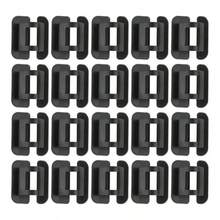 A20pcs 9182822 Nylon Car Engine Hood Insulation Pad Clips Nylon Lining Fixer Retainer Mountings Automobile Accessories for Volvo - A - Ver 1