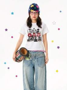 Women T-Shirts - White - View 1