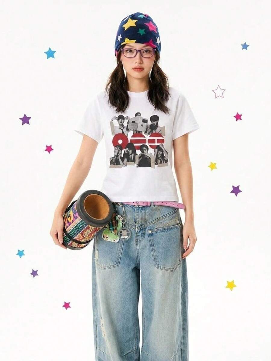 Women T-Shirts - White - View 1