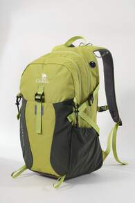 CAMEL CROWN Mochila de viaje plegable de gran capacidad, bolsa de almacenamiento para viajes cortos y fitness - Fruta verde - Ver 2