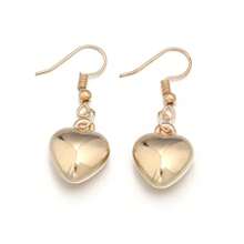 20pcs CCB Heart Pendant Heart-Shaped Plastic Beads DIY Necklace Bracelet Pendant Jewelry Accessories Exquisite Heart Simple Pendant - KC Gold - View 6