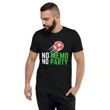 Sin Memo No Hay Fiesta _ Memo Ochoa _ Equipo de Fútbol de México para la Copa Mundial 2022 _ Camiseta de manga corta - Negro - Ver 6