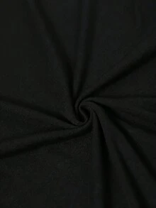 Camiseta de cuello redondo, suave y cómoda, con la etiqueta "No es el peor empleado". Camiseta de manga corta cómoda y versátil. - Blanco - Ver 7