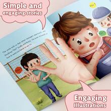Daily Safety Reading Set, Colorful Illustrated Pages, Home And School Scenes, Easy Learning Of Safety Knowledge - Children's  Picture Book - View 8