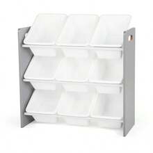 Toy Storage - Gray/White - View 1