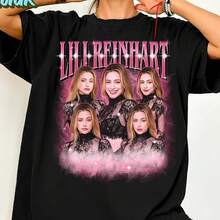 Camisa y Camiseta Casual Elegante para Camiseta de manga corta con estampado vintageCamisetas Casuales para Mujer: Una colección que incluye camisetas casuales, tops y camisetas ideales para el uso diario.Confeccionadas con tejidos ligeros y transpirables, estas prendas presentan una estética de inspiración vintage, lo que las convierte en una excelente opción tanto para la vida universitaria como para conjuntos cotidianos.Los diseños son encantadores y bonitos, con un corte cómodo y favorecedor.Gracias a su estilo clásico, tejidos suaves al tacto y sensación agradable para la piel, estas prendas poseen un distintivo aire de inspiración mexicana. - Negro - Ver 1