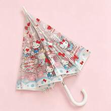 MINISO X Hello Kitty 奢华限量版雨伞，自动折叠透明雨伞，加固耐用，防风防水，高端美学，专属设计，情侣、周年纪念日及特殊场合的贴心礼物 - kitty系列 - 查看 16