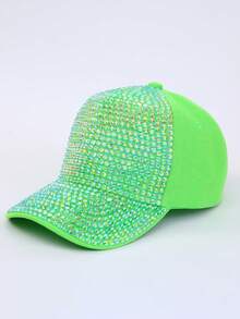 Mũ lưỡi trai nữ đính pha lê, kiểu dáng thường ngày, vành cong điều chỉnh được, mũ snapback, mũ chống nắng ngoài trời unisex, thời trang đường phố, phù hợp cho sử dụng hàng ngày, đi biển, du lịch. - Nhiều màu - Xem 22
