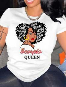 Talla - Camiseta con Estampado Freedom para Mujer - Magic, Diseño Freedom para Mujer - Camiseta de Uso Diario para Mujeres, Adolescentes y Adultos - Atuendo para de Cumpleaños o Ropa Casual - Tela no transparente - Camiseta Unisex de Manga Corta, Cuello Redondo, Algodón Suelto, Estilo Vintage Urbano - Blanco - Ver 1